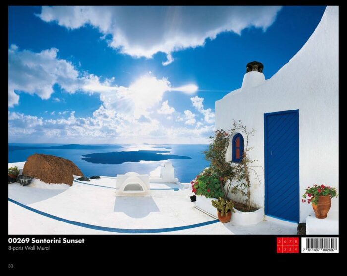 00269 Santorini Sunset - Image 1